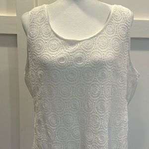 Charter Club Ivory Cotton Top